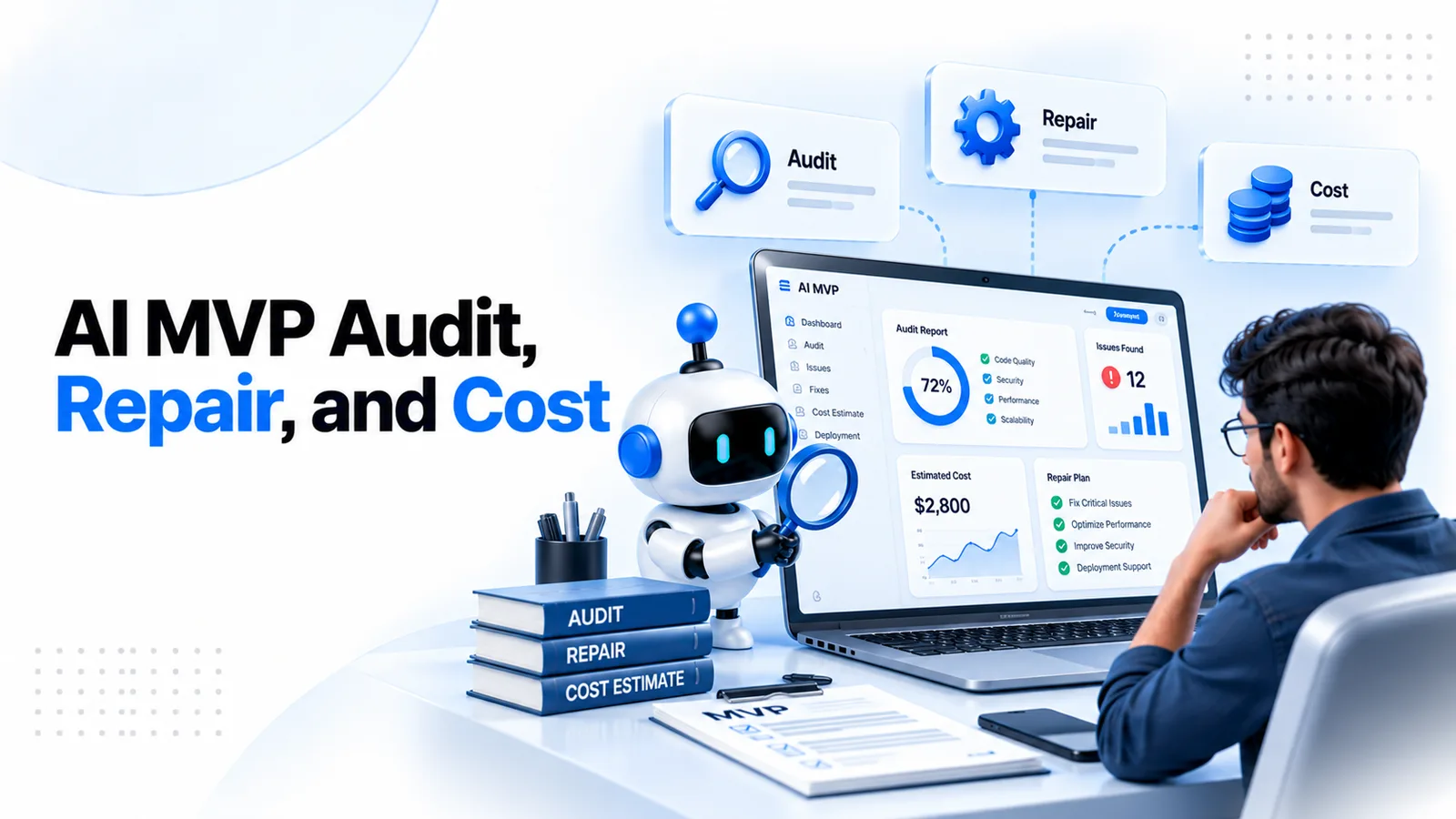 How Much Does It Cost to Audit and Repair a Broken AI MVP? (2026 Pricing)