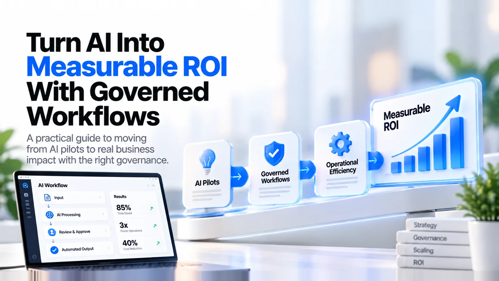 How to Calculate ROI for Governed AI Workflows (With Human Review Built In)
