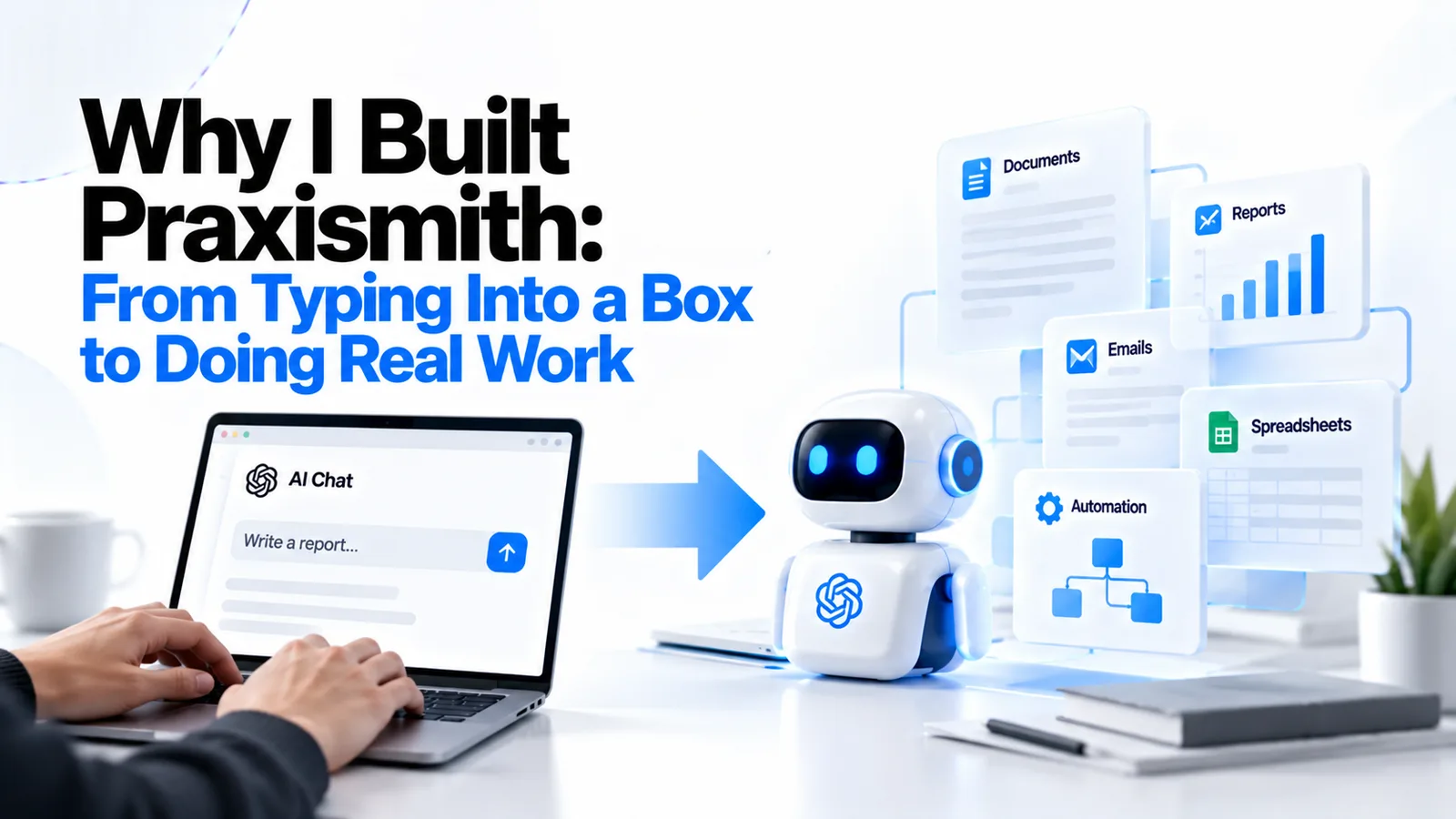 Why I Built Praxismith: From Typing Into a Box to Doing Real Work