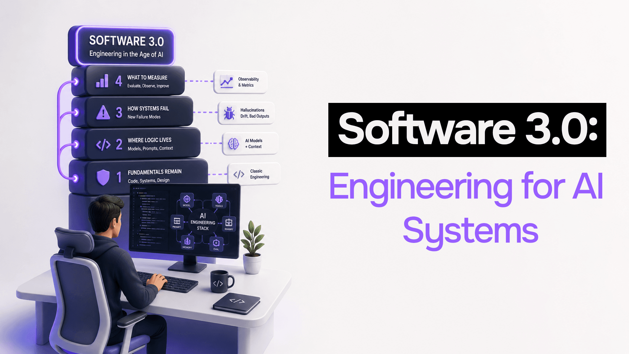 Software 3.0 for Developers: The AI Engineering Concepts That Actually Matter