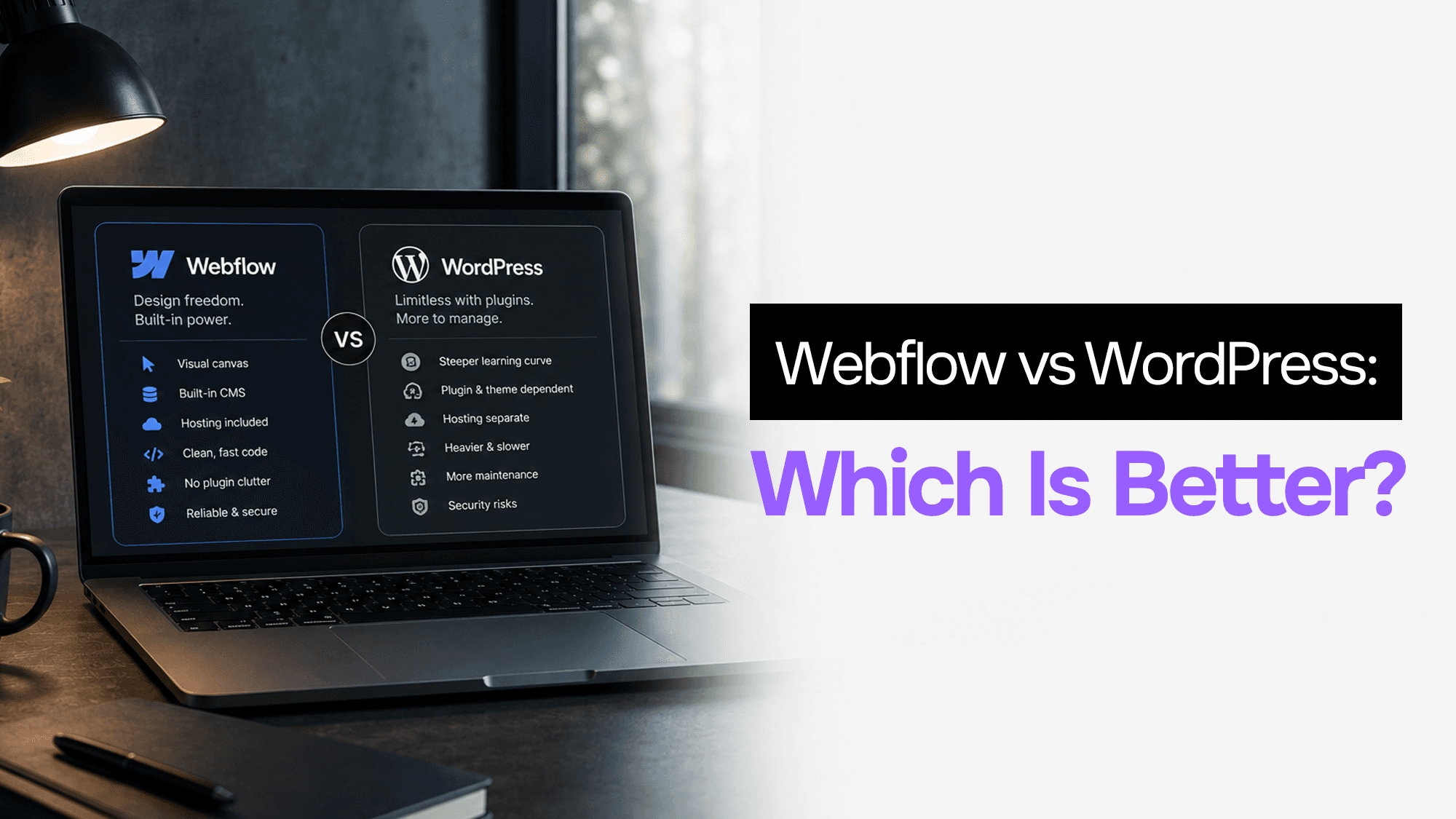 Webflow vs WordPress in 2026: The Honest Comparison (From Someone Who's Used Both)