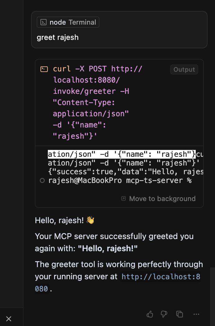 Cursor MCP Usage Example